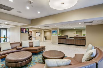 Lobby sitting area