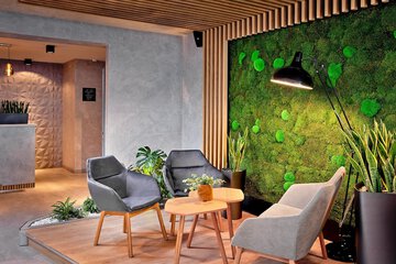 Lobby sitting area