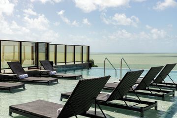 Rooftop pool