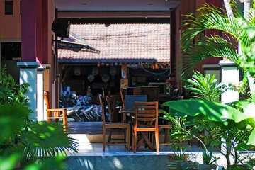 Breakfast area