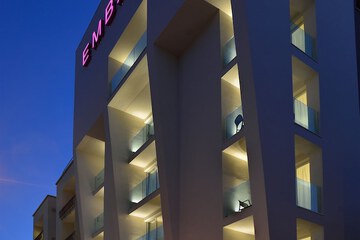 Front of property - evening/night
