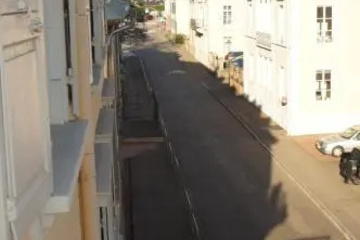 outside