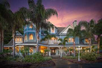 Front of property - evening/night