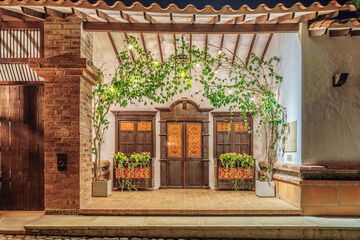 Front of property - evening/night