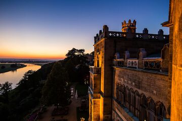 Front of property - evening/night