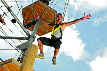 Outdoor rock climbing