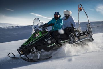 Snowmobiling
