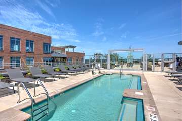 Rooftop pool