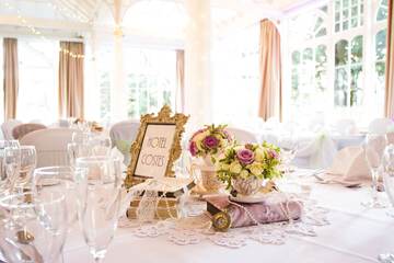 Indoor wedding