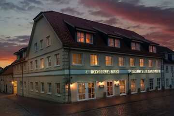 Front of property - evening/night