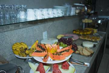 Breakfast buffet