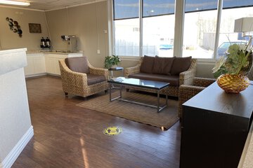 Lobby sitting area
