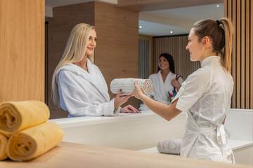 Spa reception