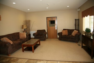 Lobby sitting area