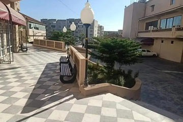 outside