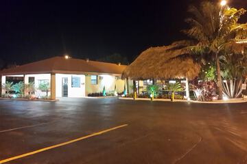 Front of property - evening/night