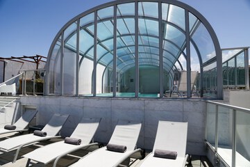 Rooftop pool
