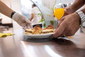 Breakfast buffet
