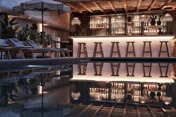 Swim-up bar