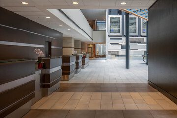 Check-in/check-out kiosk