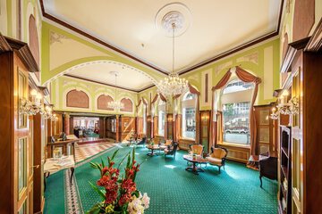 Interior entrance