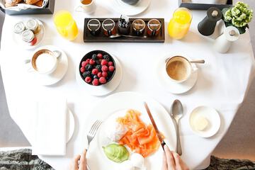 Breakfast area