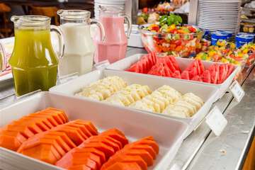 Breakfast buffet