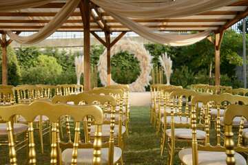 Indoor wedding
