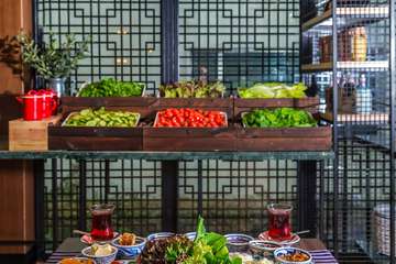 Breakfast buffet