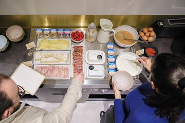 Breakfast buffet