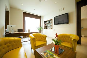 Lobby sitting area