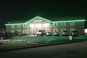 Front of property - evening/night