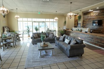 Lobby sitting area