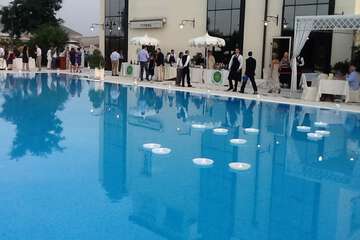Poolside bar