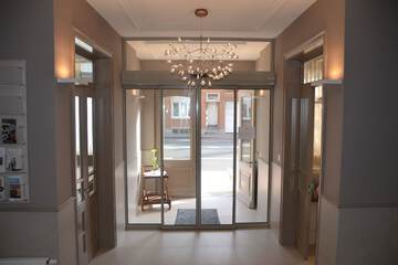 Interior entrance