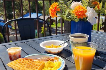 Breakfast buffet