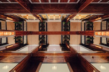 Interior entrance