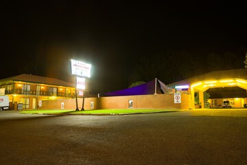 Front of property - evening/night