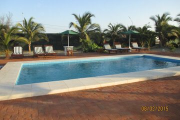 Rooftop pool