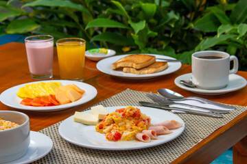 Breakfast buffet