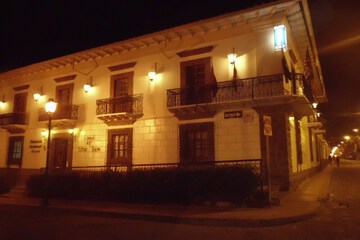 Front of property - evening/night