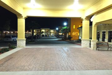 Front of property - evening/night