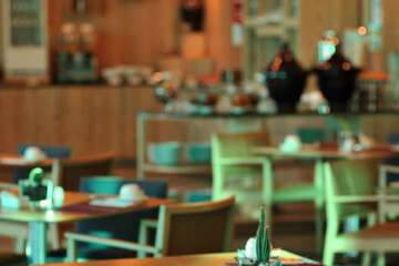 Breakfast area