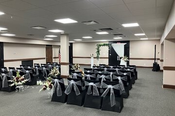 Indoor wedding