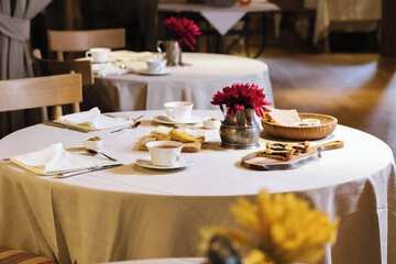 Breakfast area