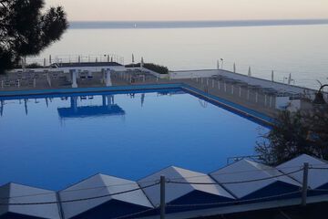 Rooftop pool