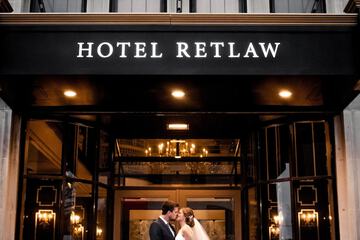 Front of property - evening/night