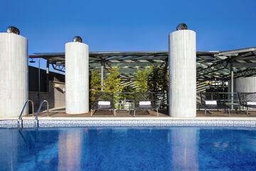 Rooftop pool