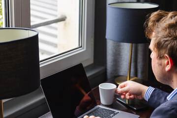 In-room business center