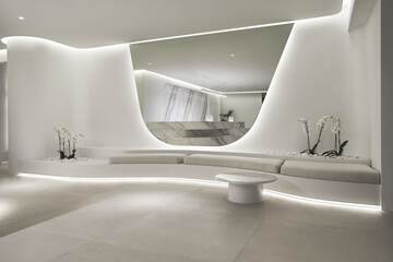 Lobby sitting area